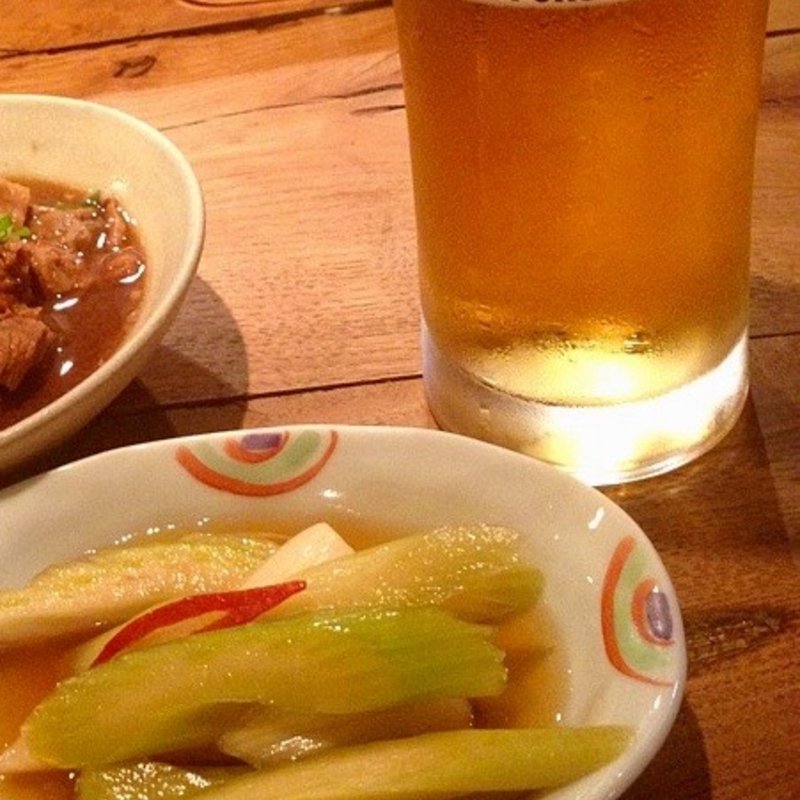 セロリのナンプラー漬け(にこみ屋六軒 )