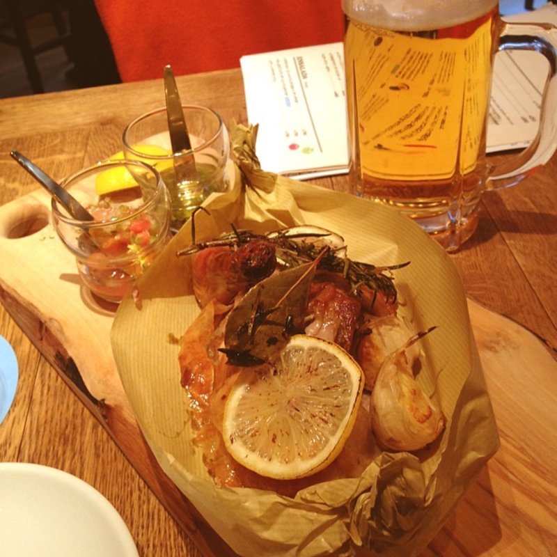 ドリンクとチキン半身セット(ロテイー チキンアンドジャッキー タコス （Roti Chicken&Jackie Tacos）)