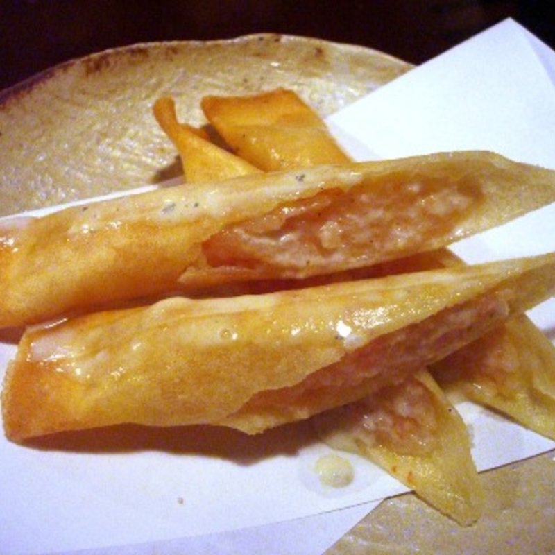 海老春巻きブルーチーズソース(ぐっつ)