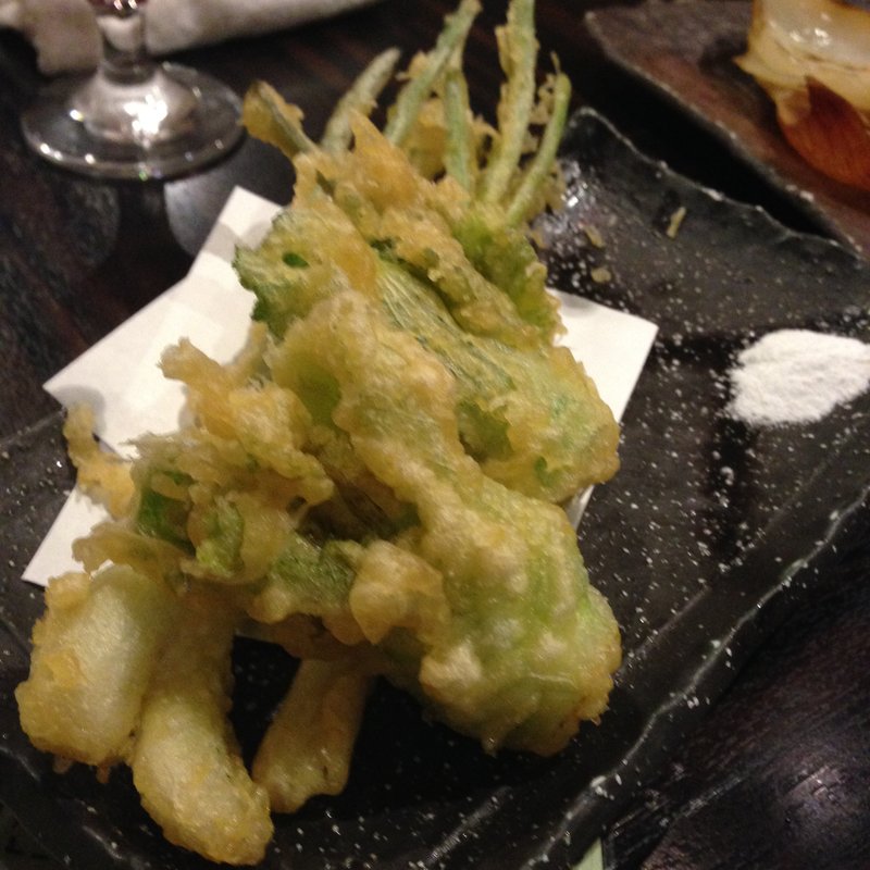 旬野菜のてんぷら(菜の音)