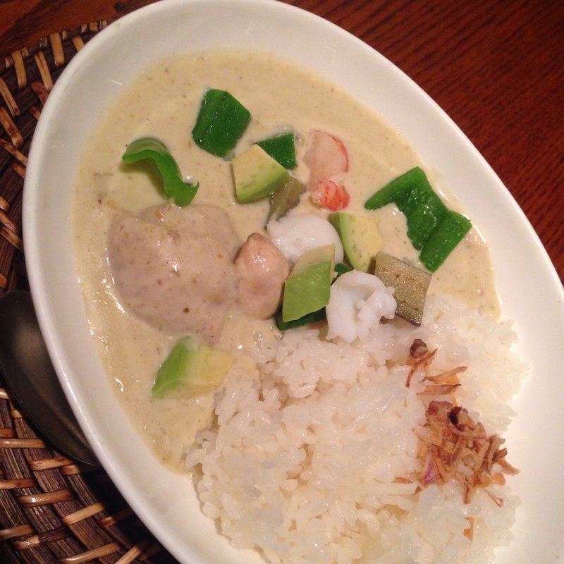 グリーンカレーセット(ヴェトナムアリス新宿店)