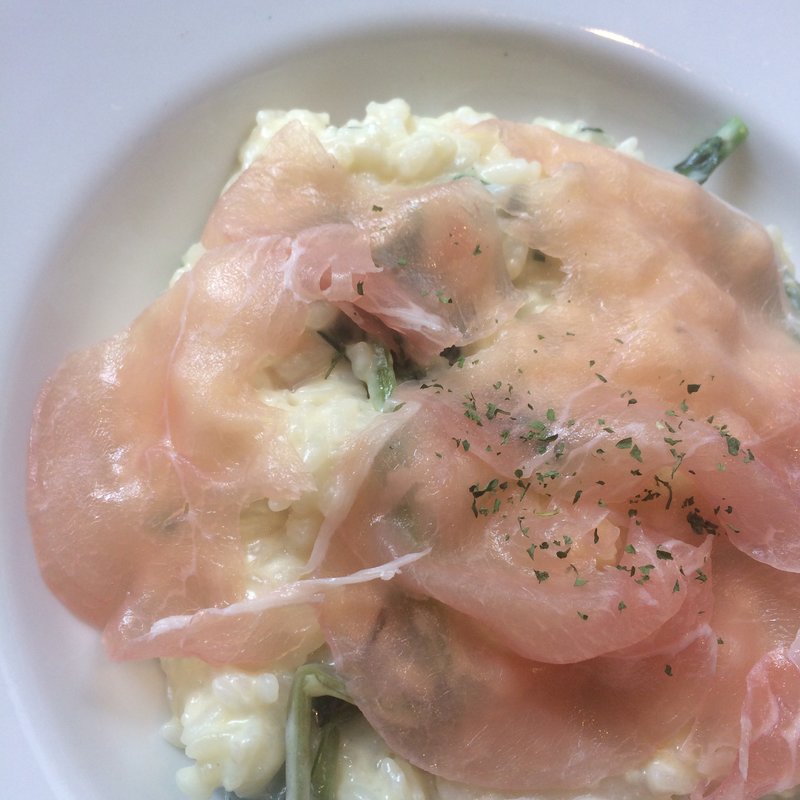 生ハムの豆乳クリームリゾット(エミリーフローゲ 立川高島屋店 )