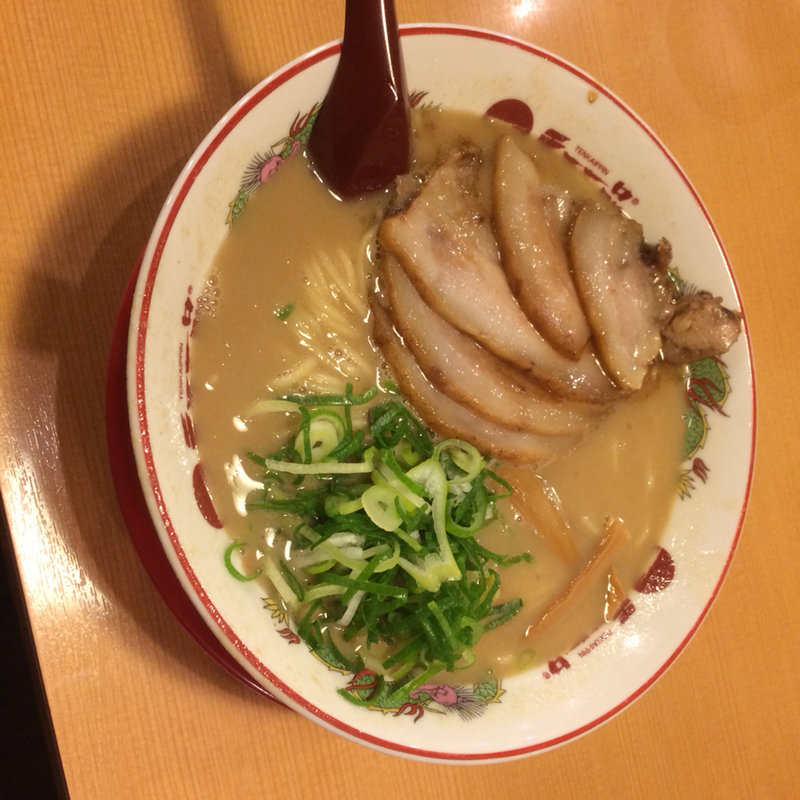 豚トロラーメン(天下一品 難波ウインズ前店)
