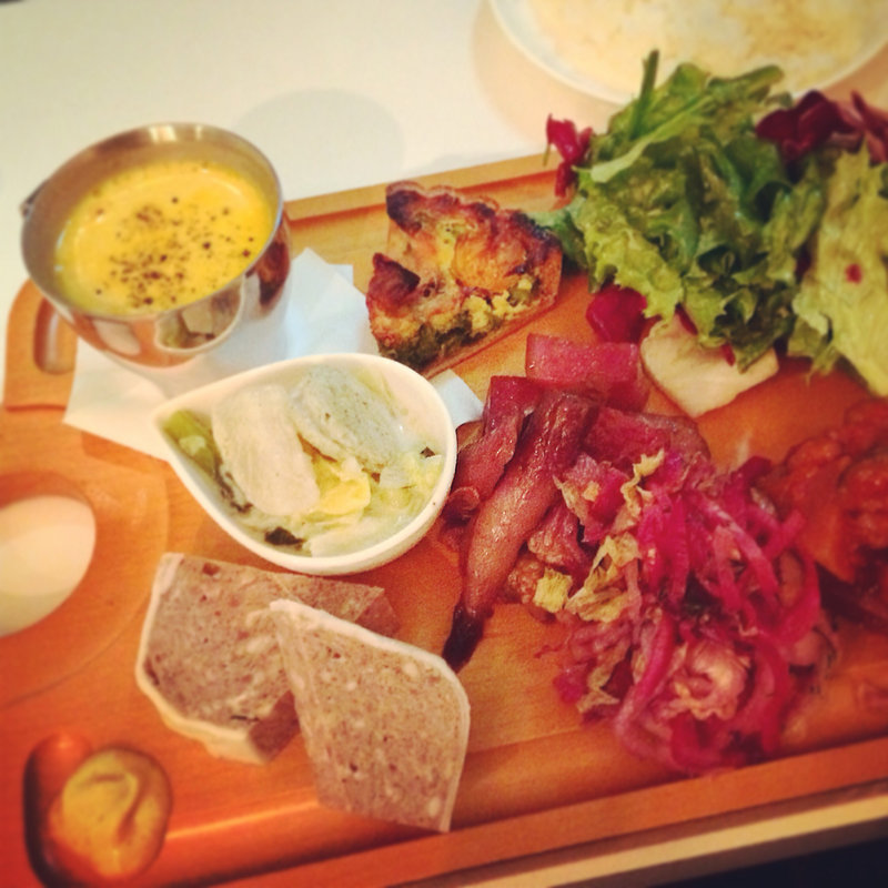 ディナータイム 前菜メニュー(ターブルOGINO 代官山本店)