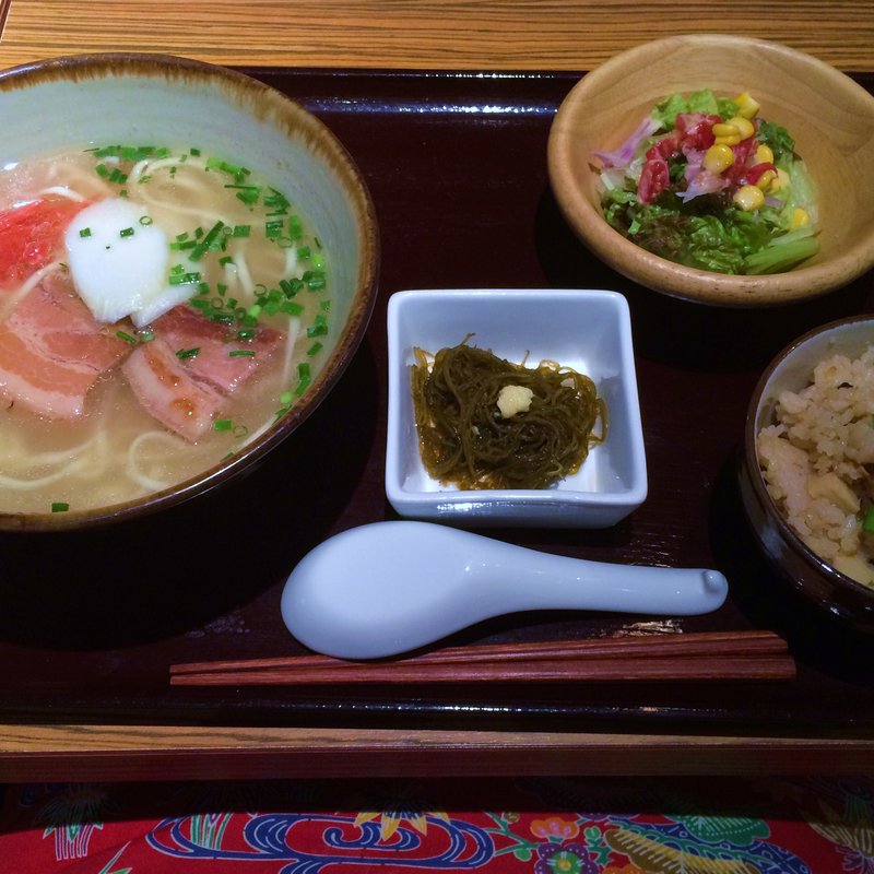 沖縄そば定食(首里)