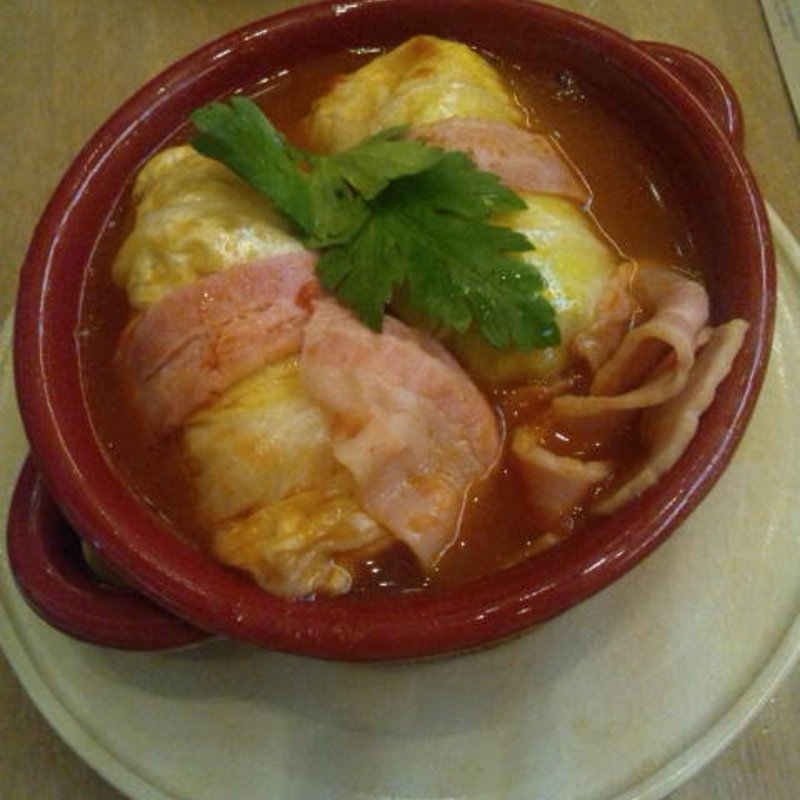 黒毛和牛のロールキャベツトマトソース煮込み(ユーヨーカフェ 仙川店 （YuuYooCAFE）)