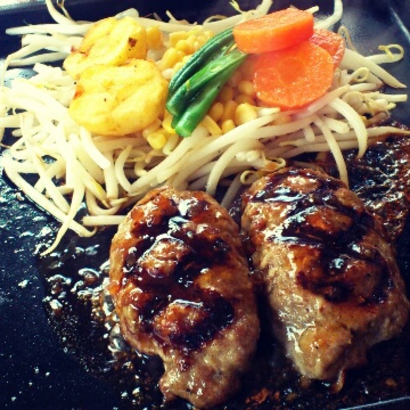 ハンバーグセット(トレンディ)