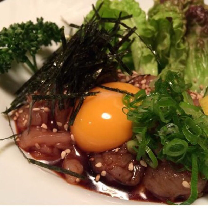 ささみユッケ(羽二羽)