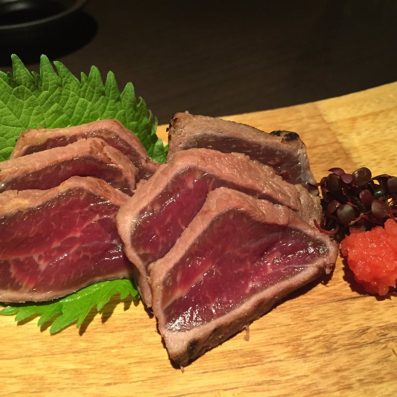 馬刺しタタキ(御八 渋谷駅前店)