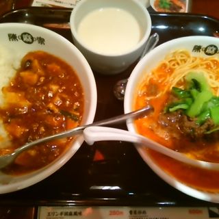 陳婆さんの杏仁セット(ランチ)(陳麻家 西新宿店 （チンマーヤ）)