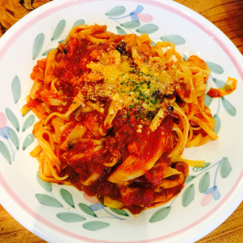 きのこのミートソース 生パスタ(マンジャーレ)