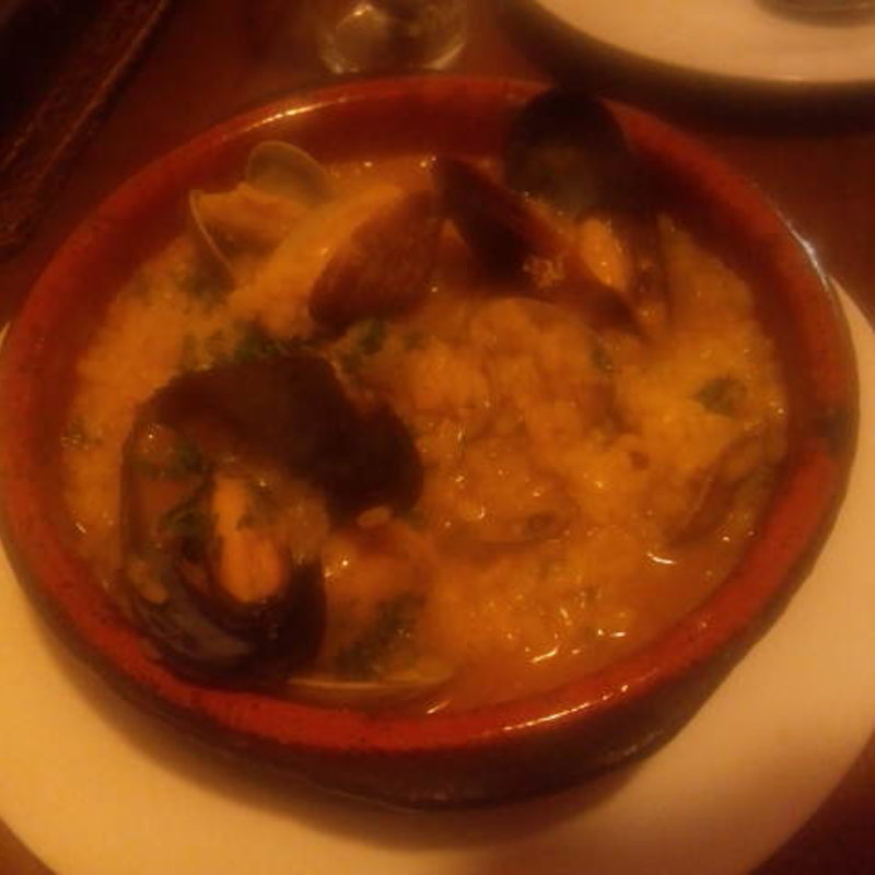 わたりがにでとったおじやメロッソ(Bar Nogawa)