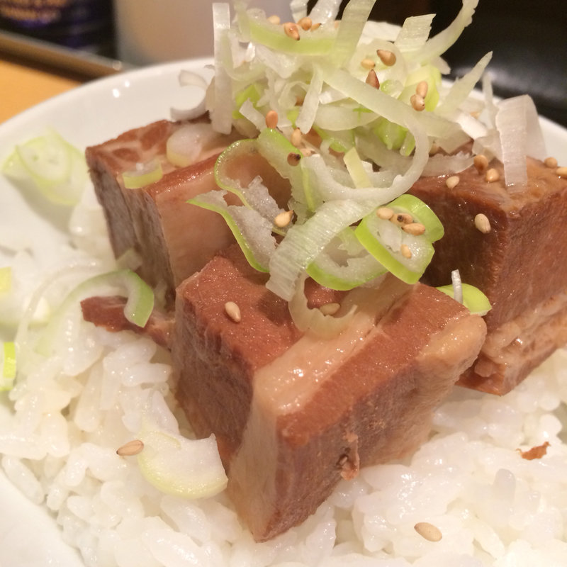 角煮ごはん(我武者羅)