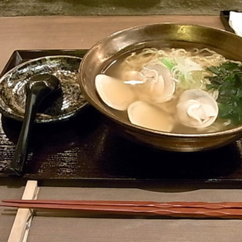 はまぐり屋の潮そば(焼きハマグリ新三郎 )