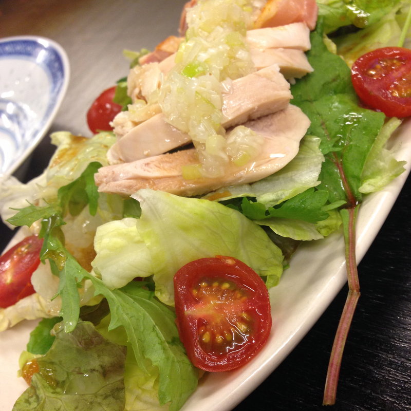 蒸し鶏サラダ(なかちゃん )