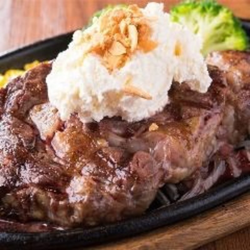 クリーミーガーリックステーキ（150g）(BAMBU 百合ヶ丘店  （バンブゥ）)