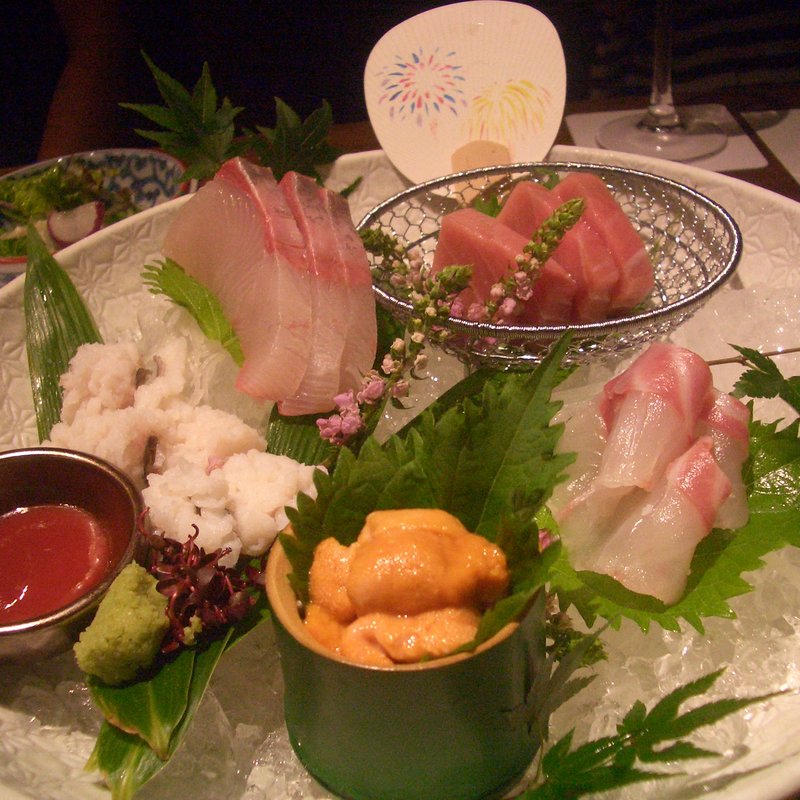 お造り盛り合わせ（5種盛り）(なにわ旬彩 GAZEBO北浜 （ガゼボ）)