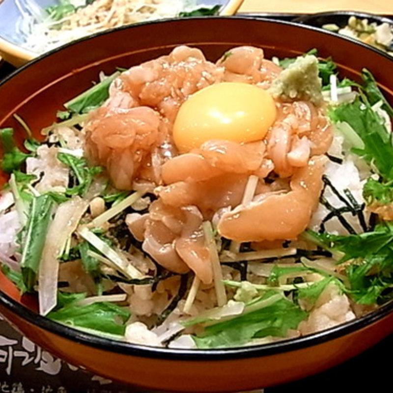 阿波尾鶏 生親子丼定食(六本木 阿波尾鶏 )