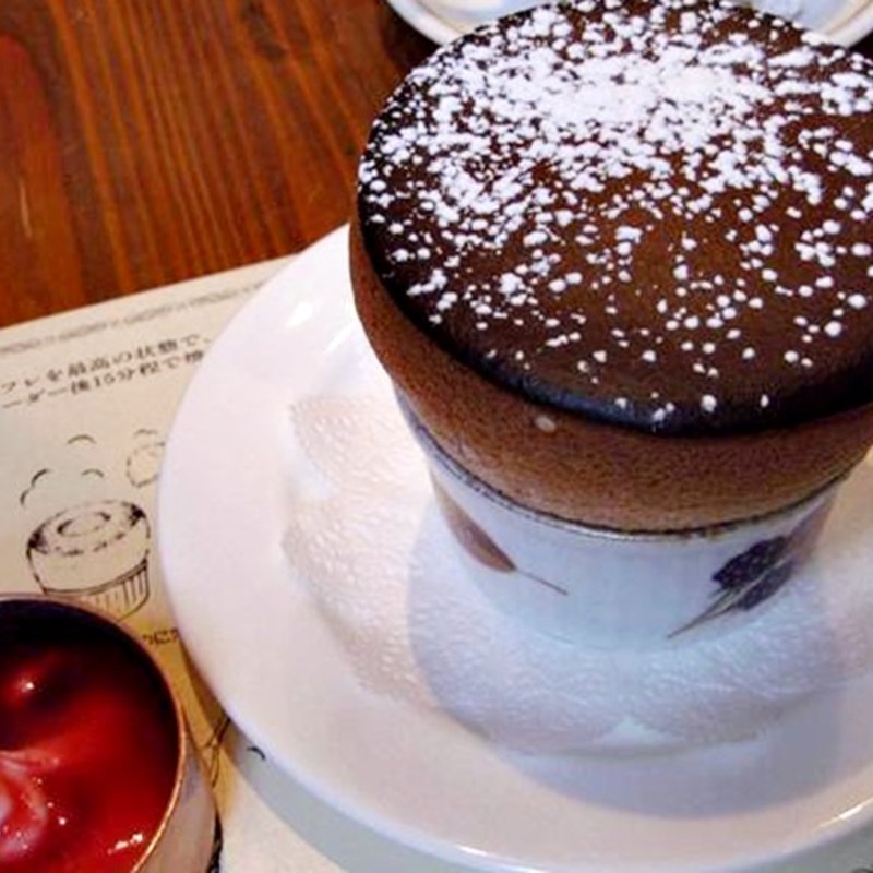 フランボワーズのスフレ(ミキシン ミクスリーム （mix’n mixream）)