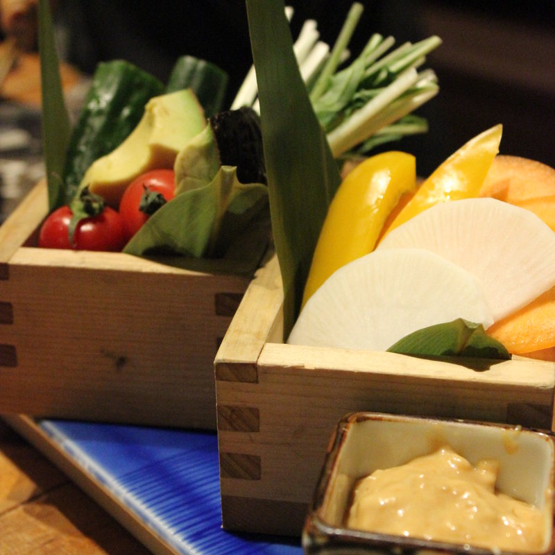 肉味噌野菜盛り(てっぺん渋谷女道場)