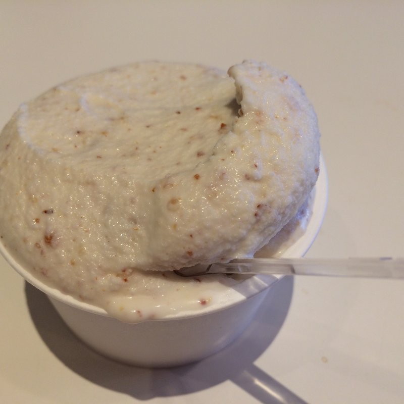 落花生ジェラート シングル (みのりカフェ 三越銀座店)