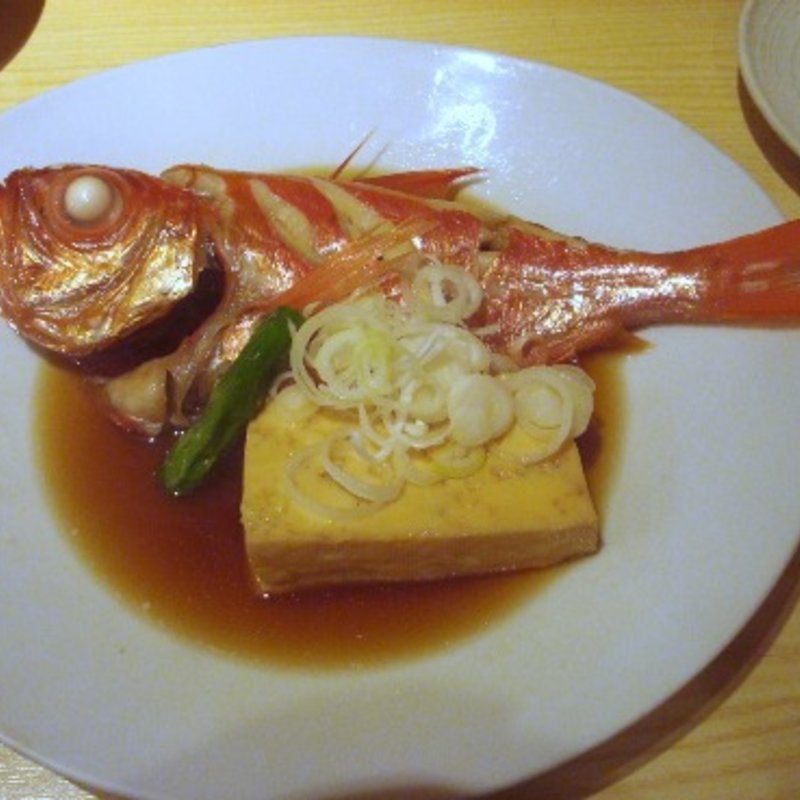 金目鯛の煮付け(魚の四文屋 中野店)