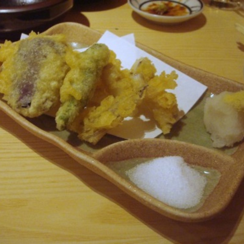 穴子の天ぷら(魚の四文屋 中野店)