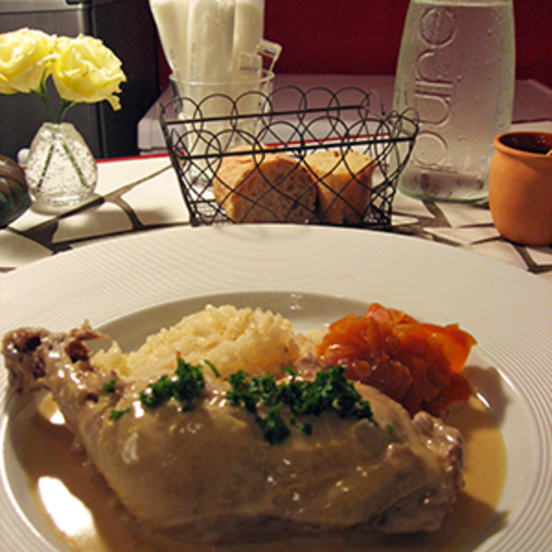 鶏肉のブランケット(ブラッスリー・アルティザン)