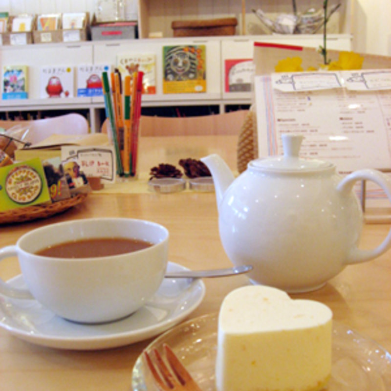 季節のチーズケーキ(ソングブックカフェ)