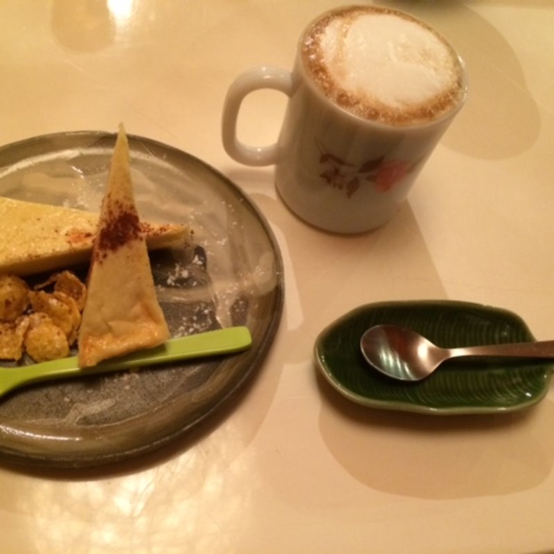 一期一会の自家製チーズケーキ＆特製チャイ(cafe 一期一会 （イチゴイチエ）)