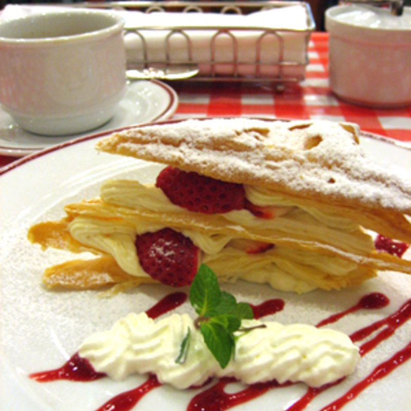 苺のミルフィーユ(ラ・メゾネ)