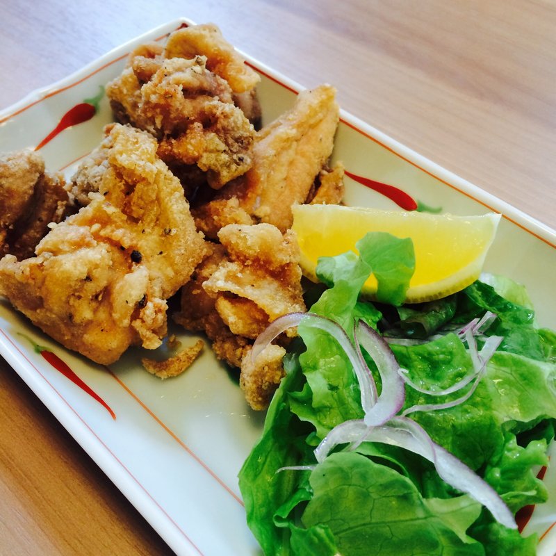 鶏の唐揚げ(蕎麦切り　稲おか )