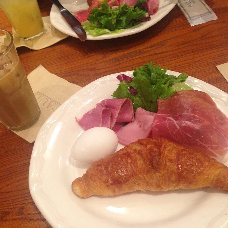 モーニングセット(PAUL 六本木一丁目店)