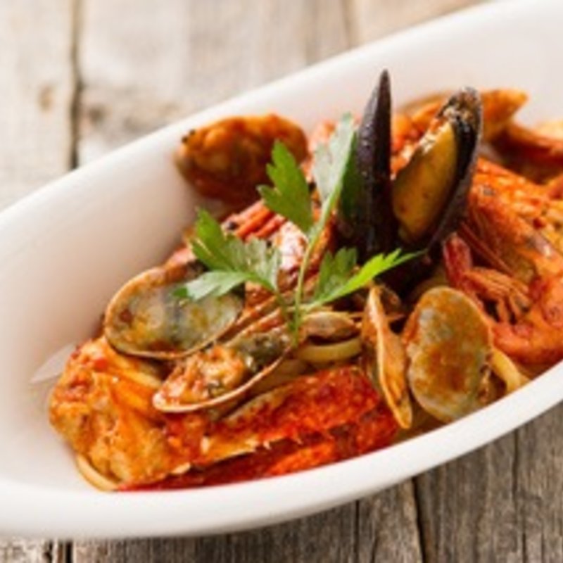 渡り蟹と魚介のリングイネペスカトーレ(ワールドキッチン （WORLD KITCHEN）)