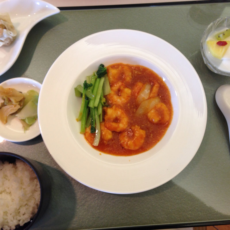 海老チリランチ(東天紅  新宿店)