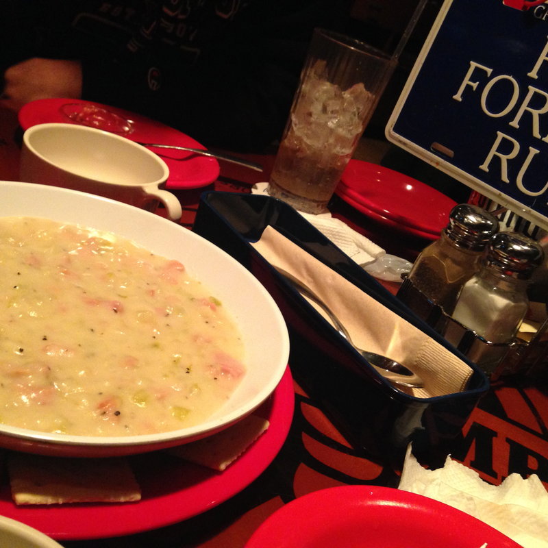 ニューイングランド風クラム チャウダー(ババ・ガンプ・シュリンプ 東京)