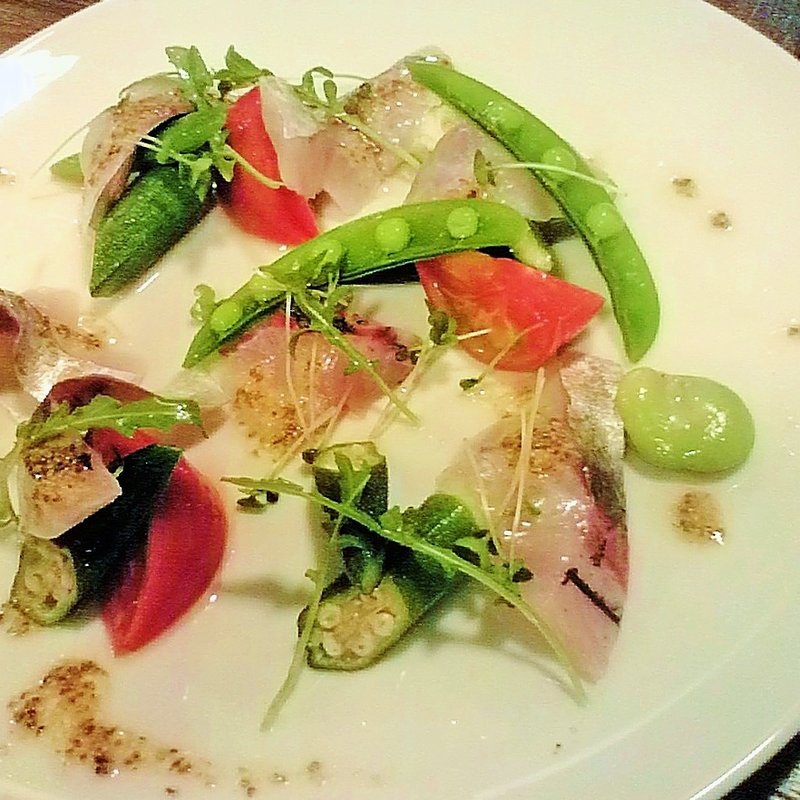 鯵のカルパッチョ(Tocci （トッチ）)