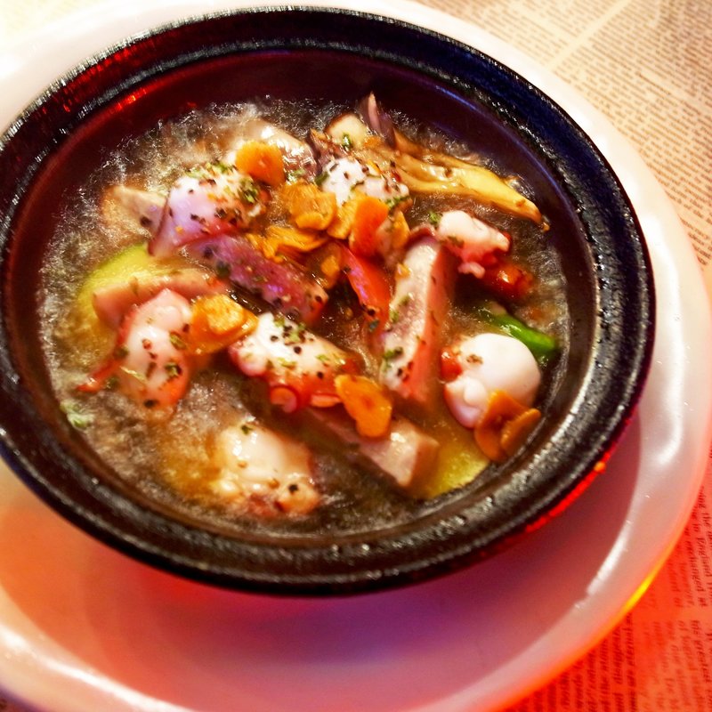 日替わりアヒージョ(西院バル )