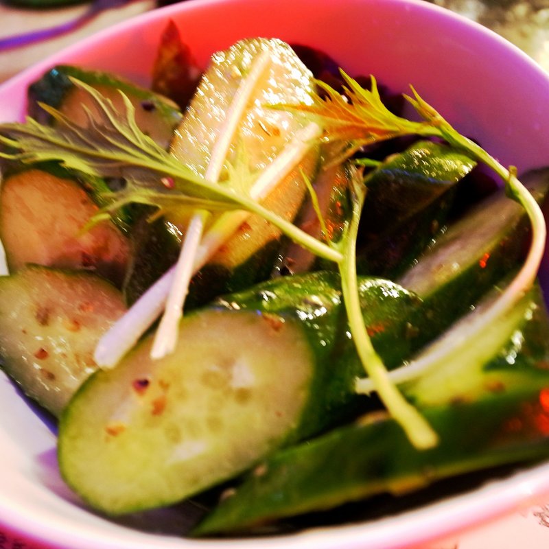 キュウリのマリネ(西院バル )