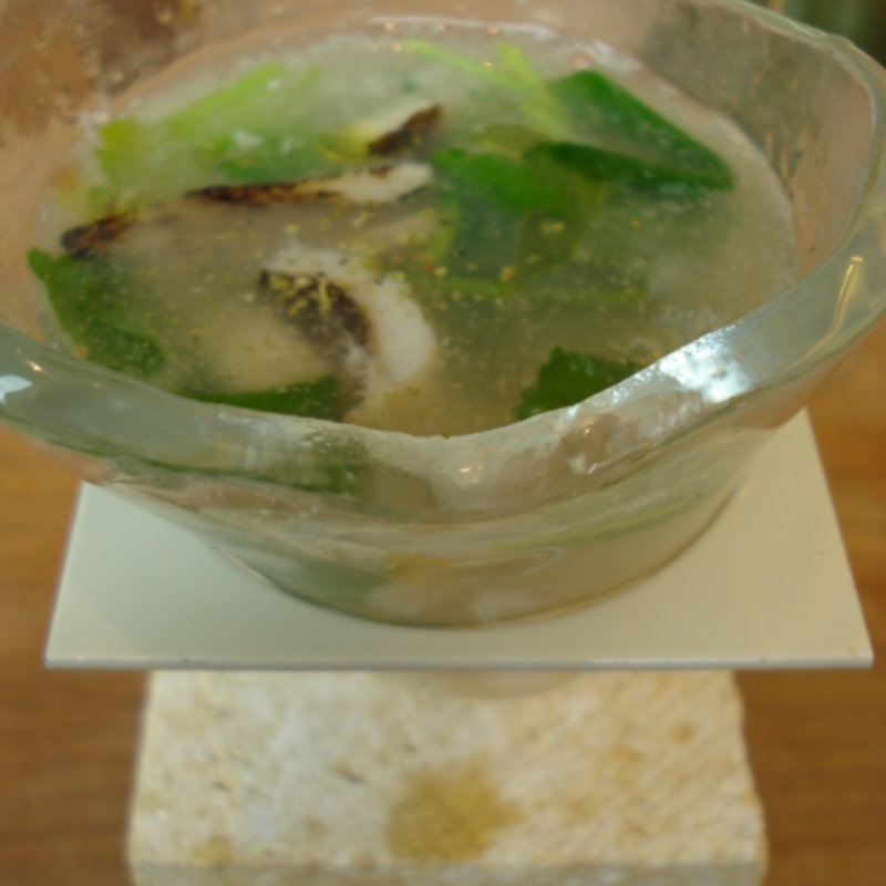 アナゴと柚子のスープ(イル ギオットーネ ディ ピュー)