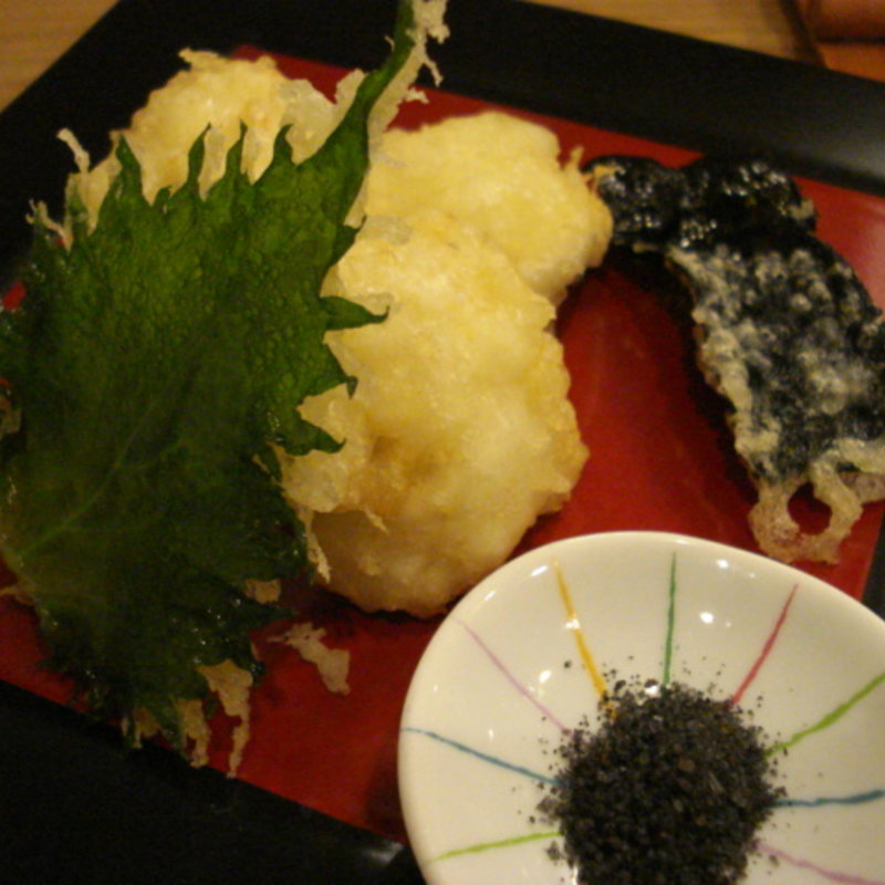 伝助穴子てんぷら(すし処 つま美)