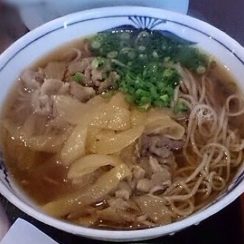 肉そば(信州そば処 そば茶屋 津店 )