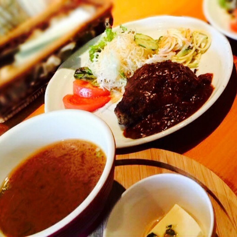 洋風ハンバーグランチ(チャビーカフェ （Chabby Cafe）)