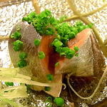 北海道産極上新さんま塩焼と刺身のハーフ＆ハーフ