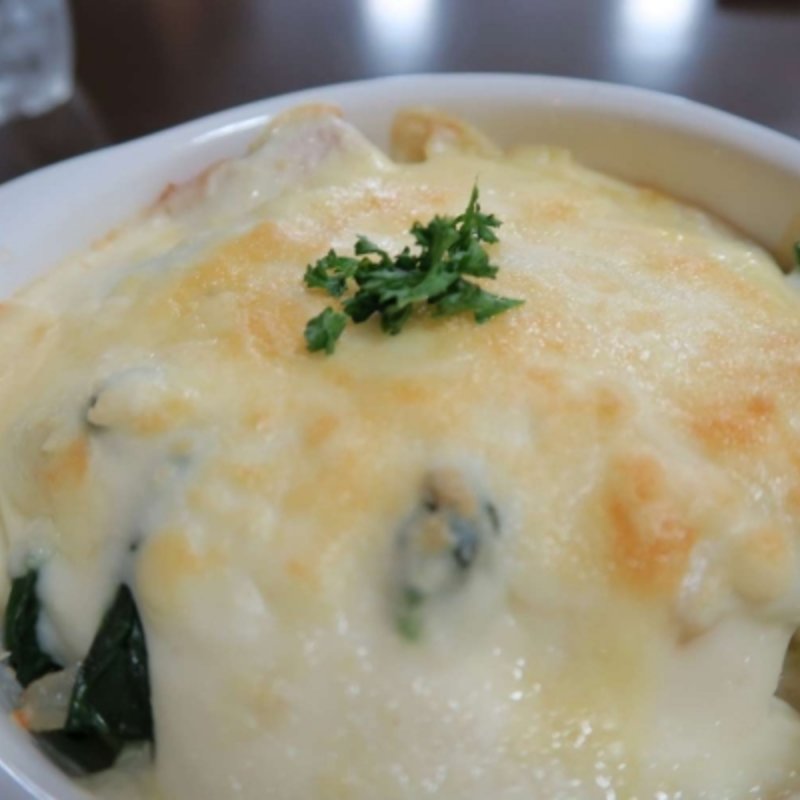 ターメリックライスのホウレン草チキンドリア(花cafe （ハナカフェ）)