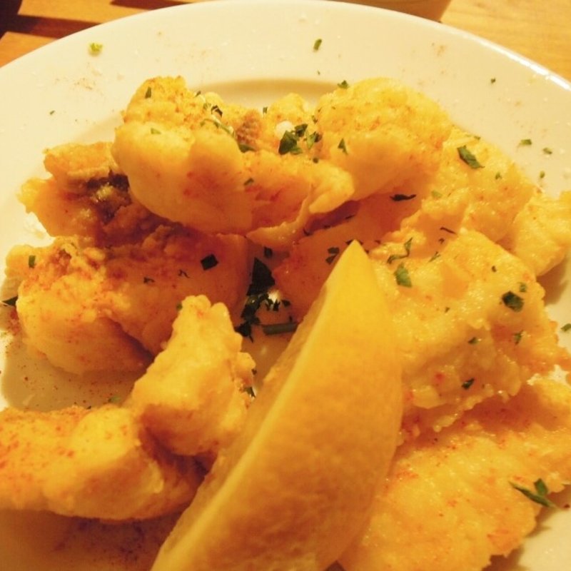 イサキと白ハギのフリット(BAR MAQUO バルマコ)