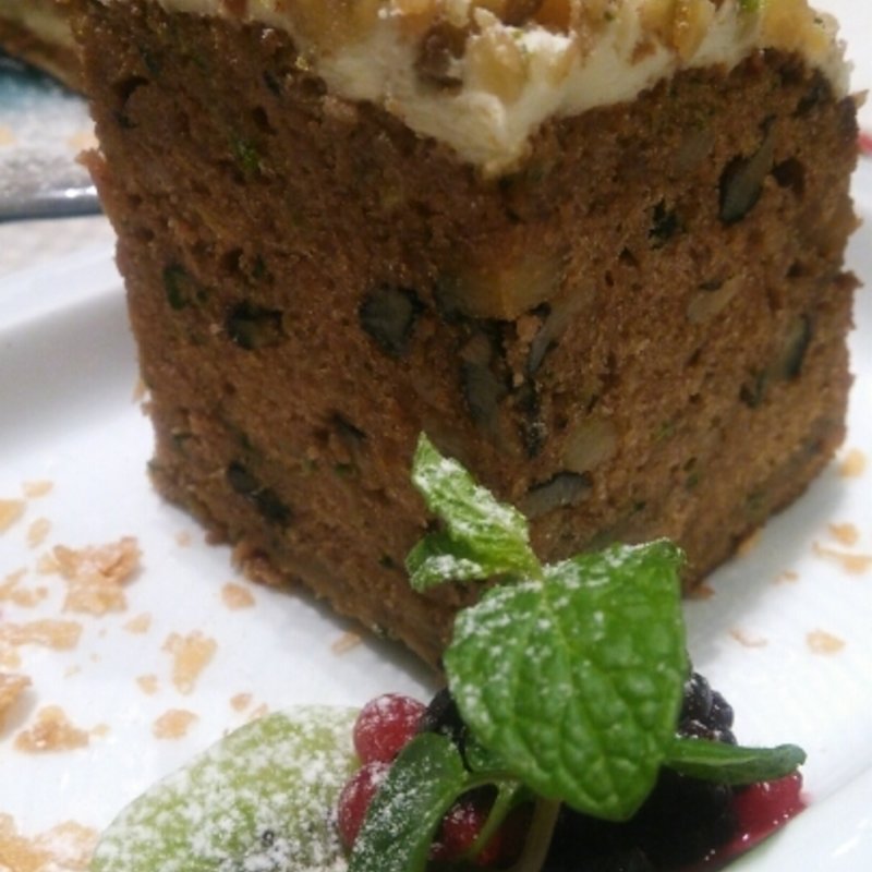 ズッキーニケーキ(デンマーク・ザ・ロイヤルカフェ)