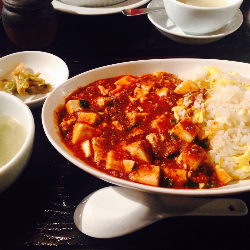 麻婆チャーハンセット(黒龍門 （【旧店名】大龍門　池袋店）)