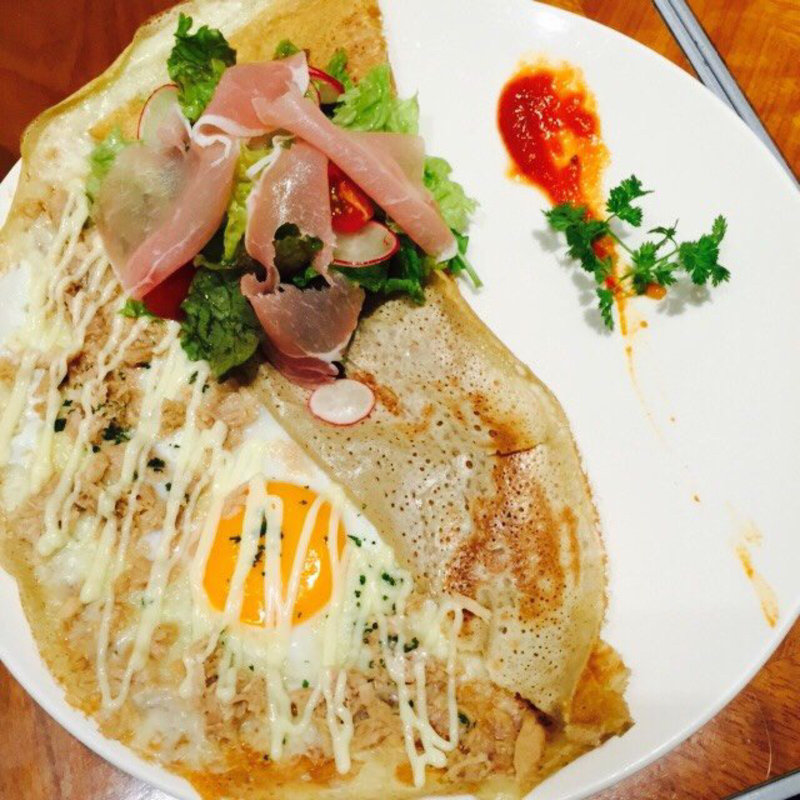 生ハムとツナのサラダ仕立て(CREPERIE Le Beurre Noisette（クレープリー ル ブール ノワゼット）)