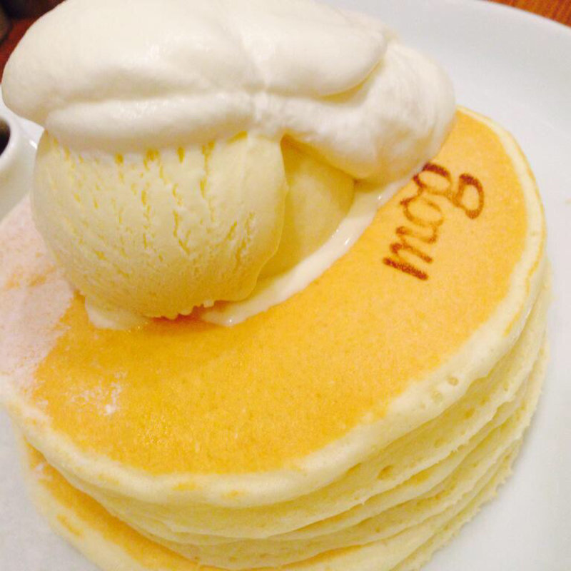 スペシャルパンケーキ(パンケーキカフェ mog　難波店)
